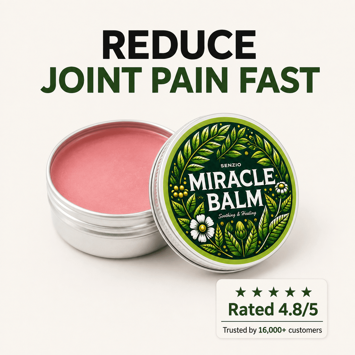 Senzio Miracle Balm — ziołowy balsam na stawy